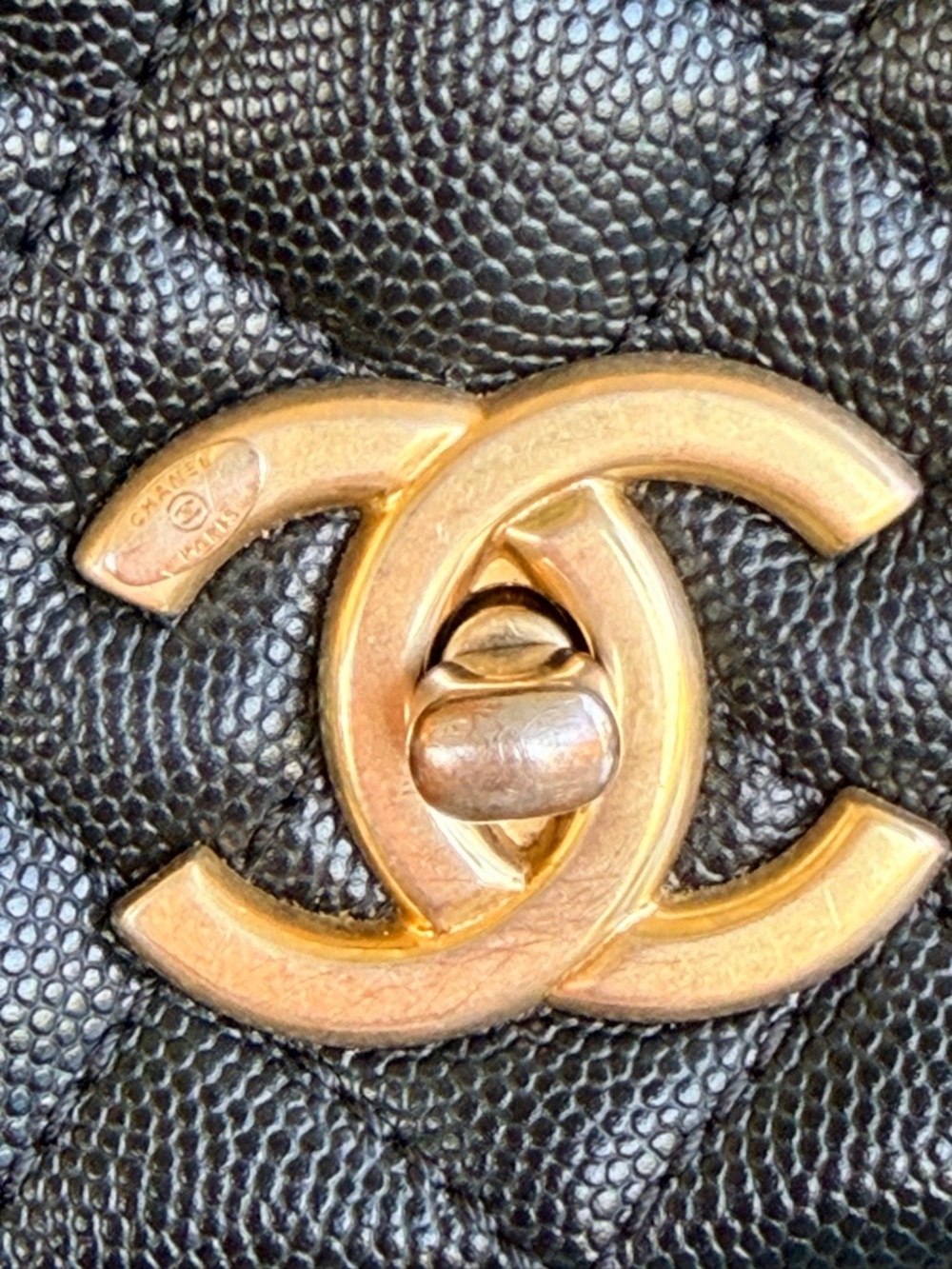 🆕 Coco Chanel Top Handle Caviar COA READY - Picture 6 of 16